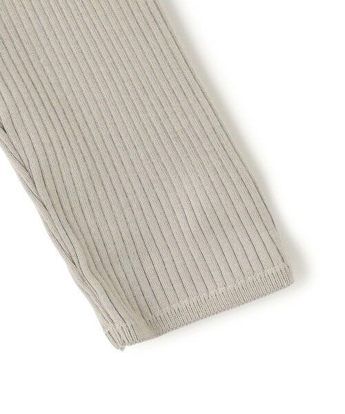 L size ONWARD(大きいサイズ) / エルサイズオンワード カットソー | 【洗える】 ４×２リブ プルオーバー | 詳細3