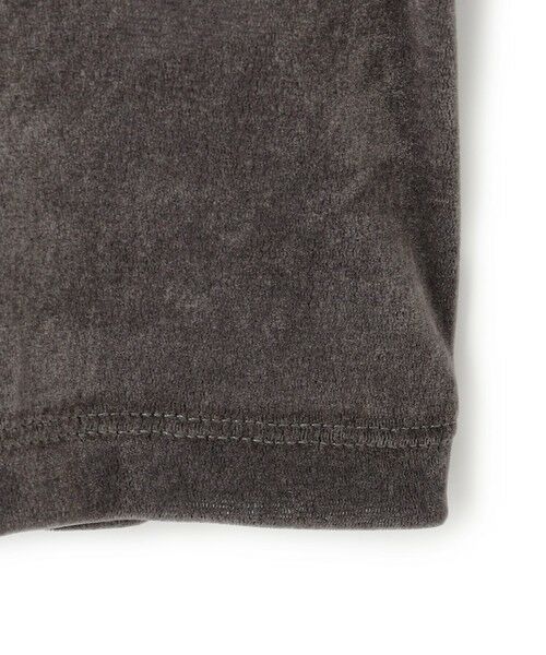 L size ONWARD(大きいサイズ) / エルサイズオンワード カットソー | 【洗える】フロッキーベロア プルオーバー | 詳細6