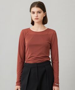 L size ONWARD(大きいサイズ) / エルサイズオンワード カットソー | 【洗える】 ハイツイストシアー カットソー