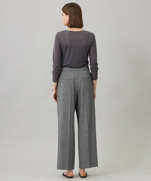 L size ONWARD(大きいサイズ) / エルサイズオンワード カットソー | 【洗える】 ハイツイストシアー カットソー | 詳細13