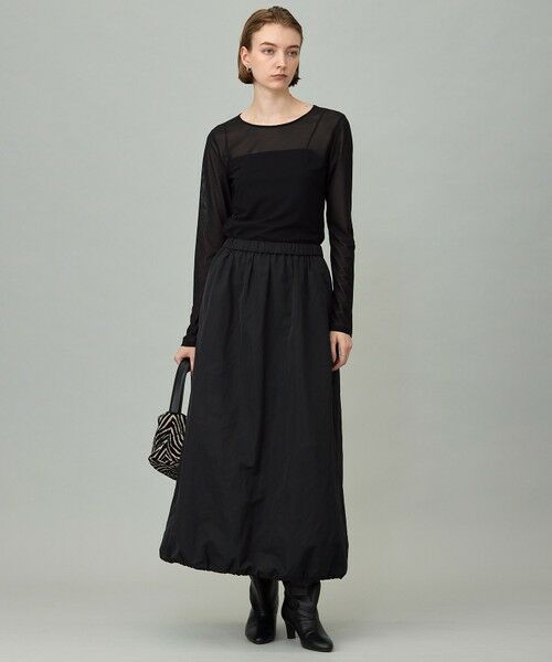 L size ONWARD(大きいサイズ) / エルサイズオンワード カットソー | 【洗える】 ハイツイストシアー カットソー | 詳細17