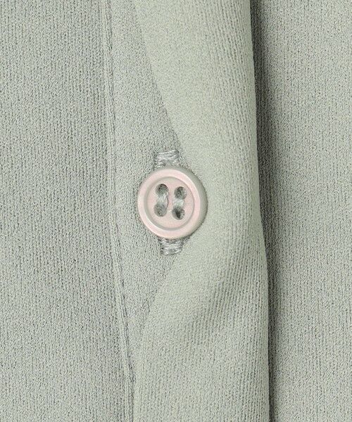 L size ONWARD(大きいサイズ) / エルサイズオンワード カットソー | 【洗える】イージージョーゼット バンドカラーカットソー | 詳細13