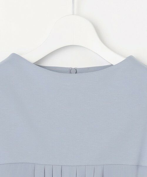 L size ONWARD(大きいサイズ) / エルサイズオンワード カットソー | 【洗える・抗菌防臭・接触冷感・吸水速乾】ドライポンチ フレア カットソー | 詳細14