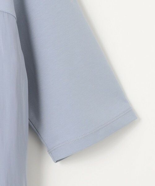 L size ONWARD(大きいサイズ) / エルサイズオンワード カットソー | 【洗える・抗菌防臭・接触冷感・吸水速乾】ドライポンチ フレア カットソー | 詳細15