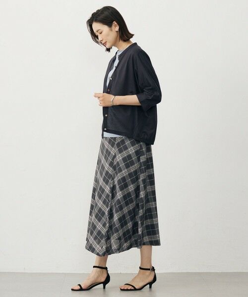 L size ONWARD(大きいサイズ) / エルサイズオンワード ブルゾン | 【洗える・接触冷感】ジャージー ブルゾン | 詳細10