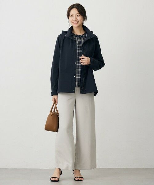 L size ONWARD(大きいサイズ) / エルサイズオンワード カットソー | プロビスストライプ＆チェック カットソー | 詳細12