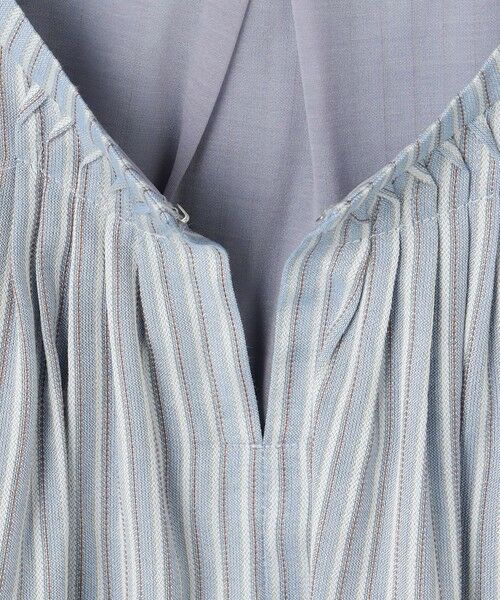 L size ONWARD(大きいサイズ) / エルサイズオンワード カットソー | プロビスストライプ＆チェック カットソー | 詳細22