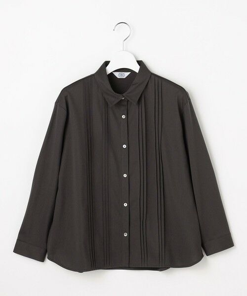 L size ONWARD(大きいサイズ) / エルサイズオンワード カットソー | コンパクトトリコット シャツライク カットソー | 詳細11