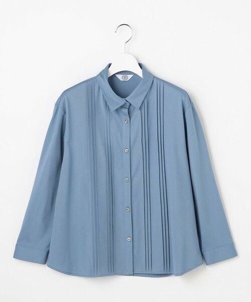 L size ONWARD(大きいサイズ) / エルサイズオンワード カットソー | コンパクトトリコット シャツライク カットソー | 詳細14