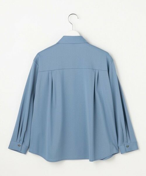 L size ONWARD(大きいサイズ) / エルサイズオンワード カットソー | コンパクトトリコット シャツライク カットソー | 詳細15