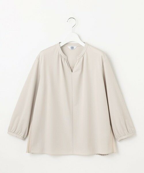 L size ONWARD(大きいサイズ) / エルサイズオンワード カットソー | コンパクトトリコット バックプリーツ カットソー | 詳細8