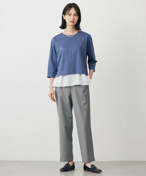 L size ONWARD(大きいサイズ) / エルサイズオンワード カットソー | コンパクトポンチ カットソー | 詳細21