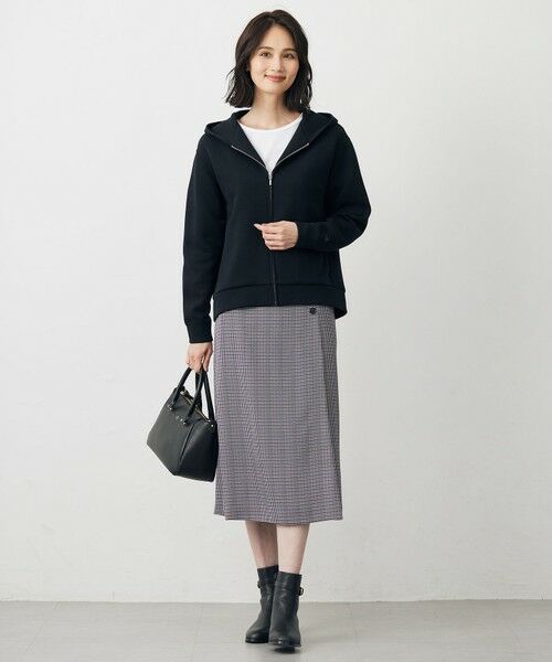 L size ONWARD(大きいサイズ) / エルサイズオンワード カットソー | レイヤードジャージー Tシャツ カットソー | 詳細10