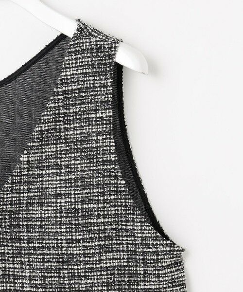 L size ONWARD(大きいサイズ) / エルサイズオンワード カットソー | 【WEB限定】ラメツイード ビスチェ | 詳細7