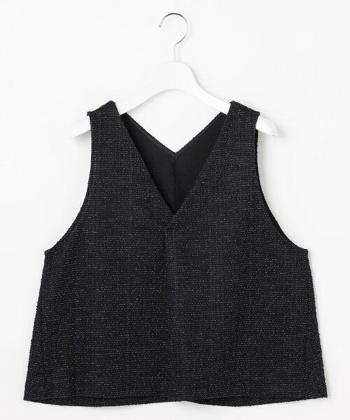 L size ONWARD(大きいサイズ) / エルサイズオンワード カットソー | 【WEB限定】ラメツイード ビスチェ | 詳細13