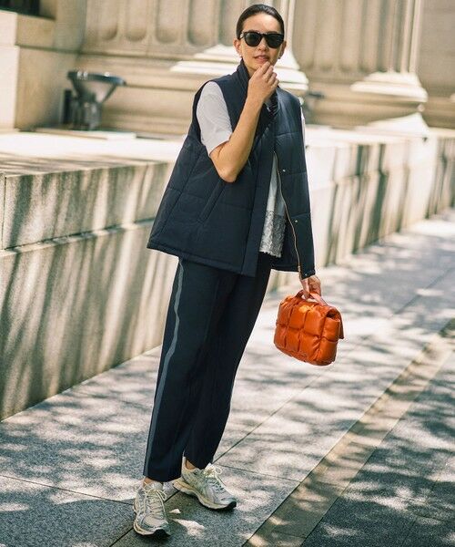 L size ONWARD(大きいサイズ) / エルサイズオンワード カットソー | 【カタログ掲載・洗える】ジャカードコンビジャージー カットソー | 詳細1