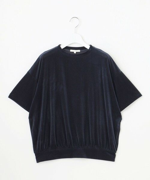 L size ONWARD(大きいサイズ) / エルサイズオンワード カットソー | 【SHIHOさん着用】シアーベロア カットソー | 詳細13