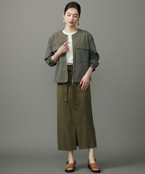 L size ONWARD(大きいサイズ) / エルサイズオンワード カットソー | 【カタログ掲載】ループバック Tシャツ | 詳細4