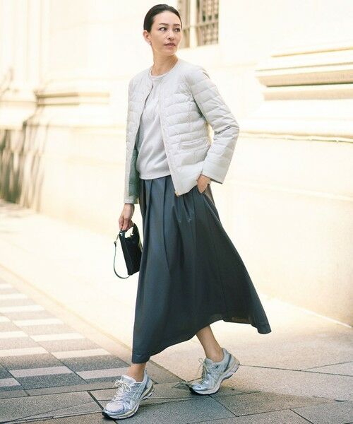 L size ONWARD(大きいサイズ) / エルサイズオンワード カットソー | 【カタログ掲載】ラメトリコットジャージー カットソー | 詳細2