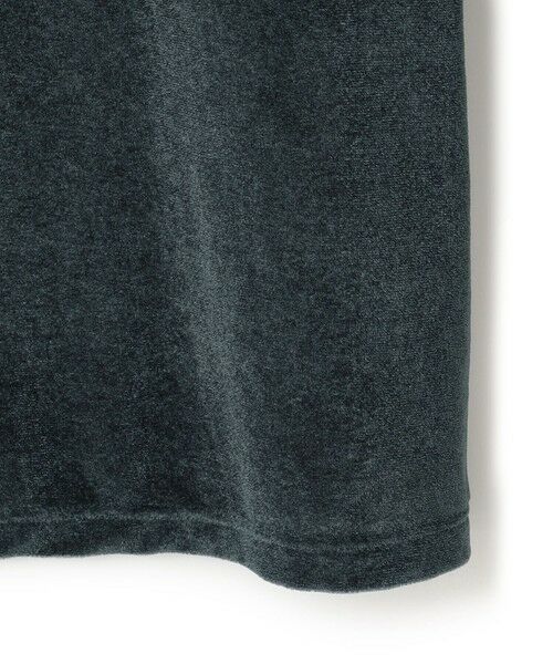 L size ONWARD(大きいサイズ) / エルサイズオンワード カットソー | 【洗える】シアーベロア ロングスリーブ Tシャツ | 詳細15