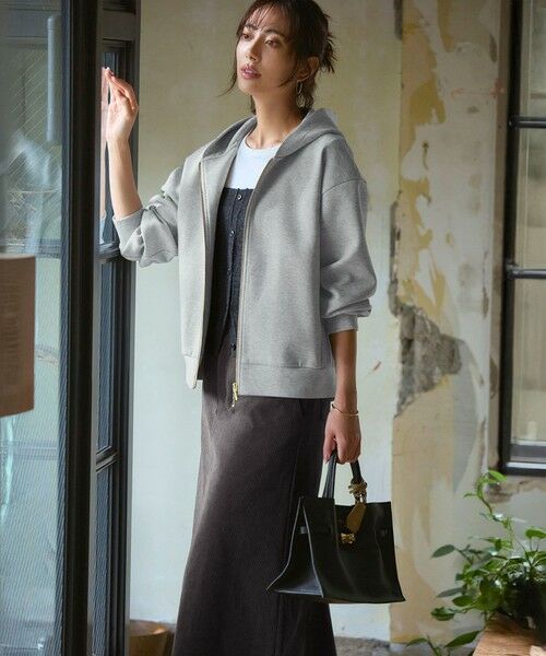 L size ONWARD(大きいサイズ) / エルサイズオンワード カットソー | 【滝沢眞規子さん着用/洗える】シアーレイヤード カットソー | 詳細1