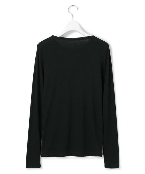 L size ONWARD(大きいサイズ) / エルサイズオンワード カットソー | 【滝沢眞規子さん着用/洗える】シアーレイヤード カットソー | 詳細15