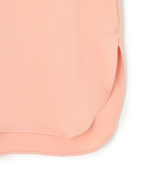 L size ONWARD(大きいサイズ) / エルサイズオンワード カットソー | 【洗える】サテン ロングスリーブ Tシャツ | 詳細22