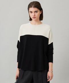 L size ONWARD(大きいサイズ) / エルサイズオンワード ニット・セーター | 【洗える】ヴィスコースワイド プルオーバー