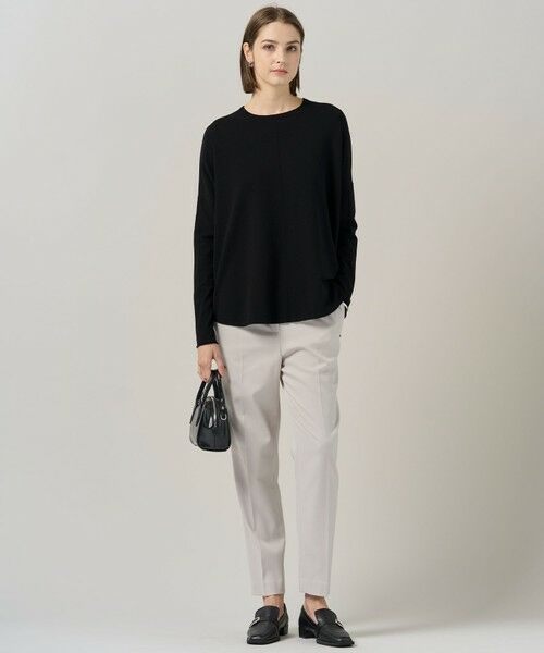 L size ONWARD(大きいサイズ) / エルサイズオンワード ニット・セーター | 【洗える】ヴィスコースワイド プルオーバー | 詳細1