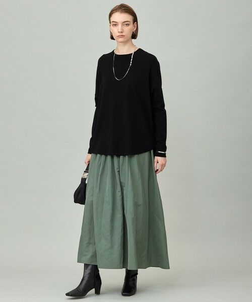 L size ONWARD(大きいサイズ) / エルサイズオンワード ニット・セーター | 【洗える】ヴィスコースワイド プルオーバー | 詳細3