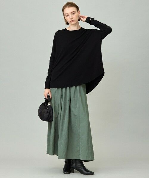 L size ONWARD(大きいサイズ) / エルサイズオンワード ニット・セーター | 【洗える】ヴィスコースワイド プルオーバー | 詳細4