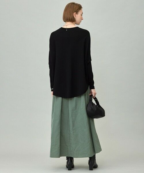 L size ONWARD(大きいサイズ) / エルサイズオンワード ニット・セーター | 【洗える】ヴィスコースワイド プルオーバー | 詳細6