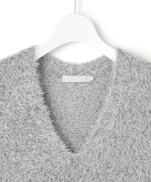 L size ONWARD(大きいサイズ) / エルサイズオンワード ベスト | 【洗える】 ルレックスファー ベスト | 詳細5