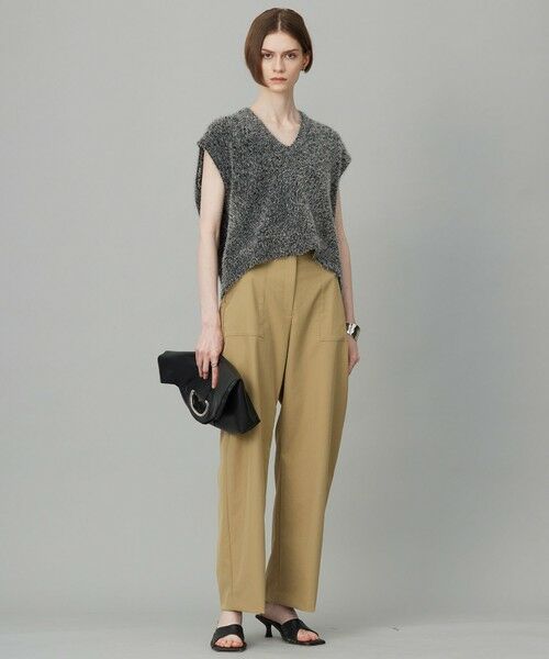 L size ONWARD(大きいサイズ) / エルサイズオンワード ベスト | 【洗える】 ルレックスファー ベスト | 詳細16