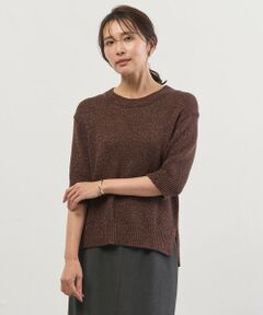 L size ONWARD(大きいサイズ) / エルサイズオンワード ニット・セーター | STARFALL ラメ ニット