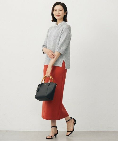 L size ONWARD(大きいサイズ) / エルサイズオンワード ニット・セーター | STARFALL ラメ ニット | 詳細2