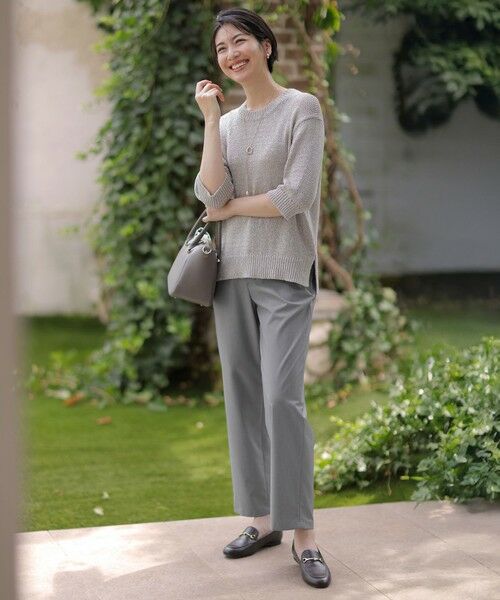 L size ONWARD(大きいサイズ) / エルサイズオンワード ニット・セーター | STARFALL ラメ ニット | 詳細4