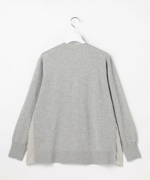 L size ONWARD(大きいサイズ) / エルサイズオンワード カーディガン・ボレロ | Vis/Peスパーク ニット カーディガン | 詳細6