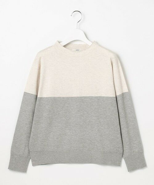 L size ONWARD(大きいサイズ) / エルサイズオンワード ニット・セーター | Vis/Peスパーク カラーブロッキング ニット | 詳細2