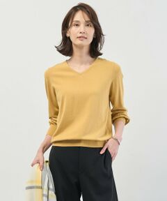 L size ONWARD(大きいサイズ) / エルサイズオンワード ニット・セーター | 【人気のため新色追加】PRINCE Vネック ニット