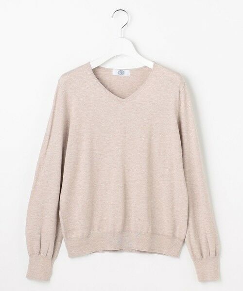L size ONWARD(大きいサイズ) / エルサイズオンワード ニット・セーター | 【人気のため新色追加】PRINCE Vネック ニット | 詳細3