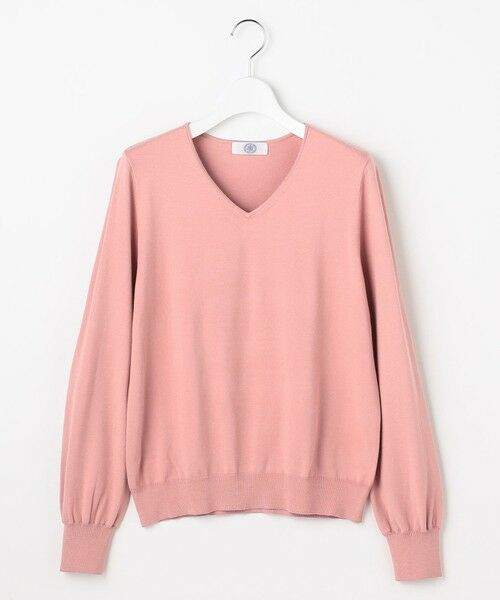 L size ONWARD(大きいサイズ) / エルサイズオンワード ニット・セーター | 【人気のため新色追加】PRINCE Vネック ニット | 詳細16