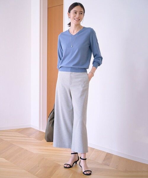 L size ONWARD(大きいサイズ) / エルサイズオンワード ニット・セーター | 【人気のため新色追加】PRINCE Vネック ニット | 詳細29