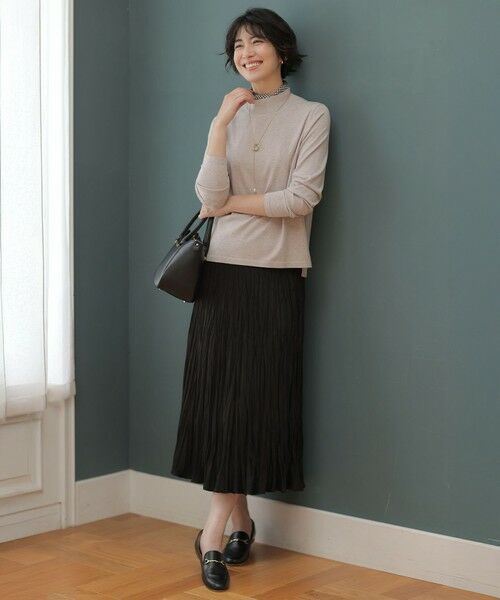 L size ONWARD(大きいサイズ) / エルサイズオンワード ニット・セーター | 【人気のため新色追加】PRINCE ハイネック ニット | 詳細30