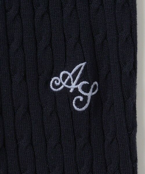 L size ONWARD(大きいサイズ) / エルサイズオンワード カーディガン・ボレロ | 【UVカット・洗える】ケーブルニット カーディガン | 詳細7