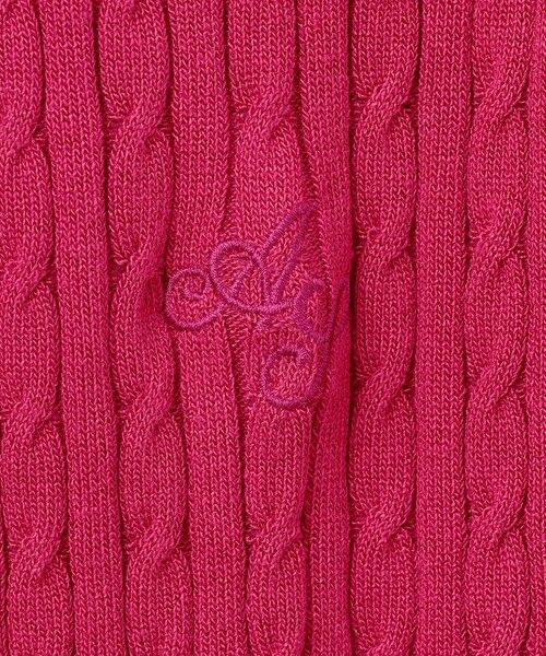 L size ONWARD(大きいサイズ) / エルサイズオンワード カーディガン・ボレロ | 【UVカット・洗える】ケーブルニット カーディガン | 詳細13