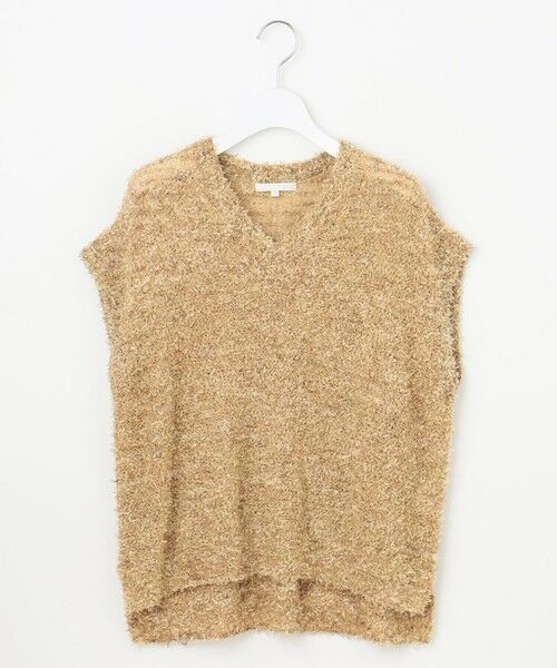 L size ONWARD(大きいサイズ) / エルサイズオンワード ニット・セーター | ファンシーラメスラリット ニット | 詳細5