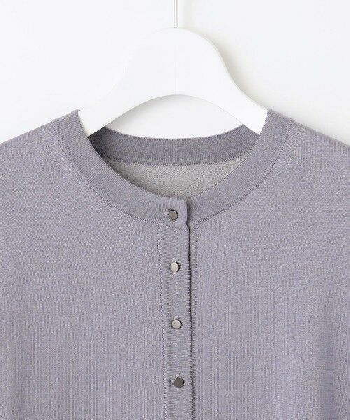 L size ONWARD(大きいサイズ) / エルサイズオンワード カーディガン・ボレロ | 【アンサンブル対応】アセテートコットン カーディガン | 詳細7