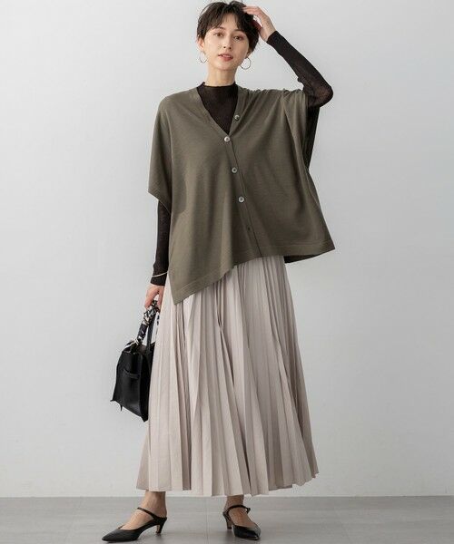 L size ONWARD(大きいサイズ) / エルサイズオンワード ニット・セーター | 【洗える】シアーリブハイネック ニット | 詳細13