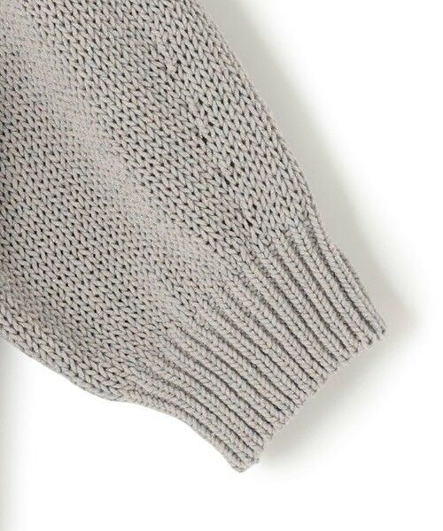 L size ONWARD(大きいサイズ) / エルサイズオンワード ニット・セーター | 【洗える】ルレックスバルキー5分袖 ラメ ニット | 詳細12